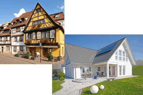 Wohngebäudeversicherungen für Alt- und Neubau